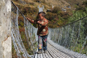Azione di solidarietà con il Nepal terremotato